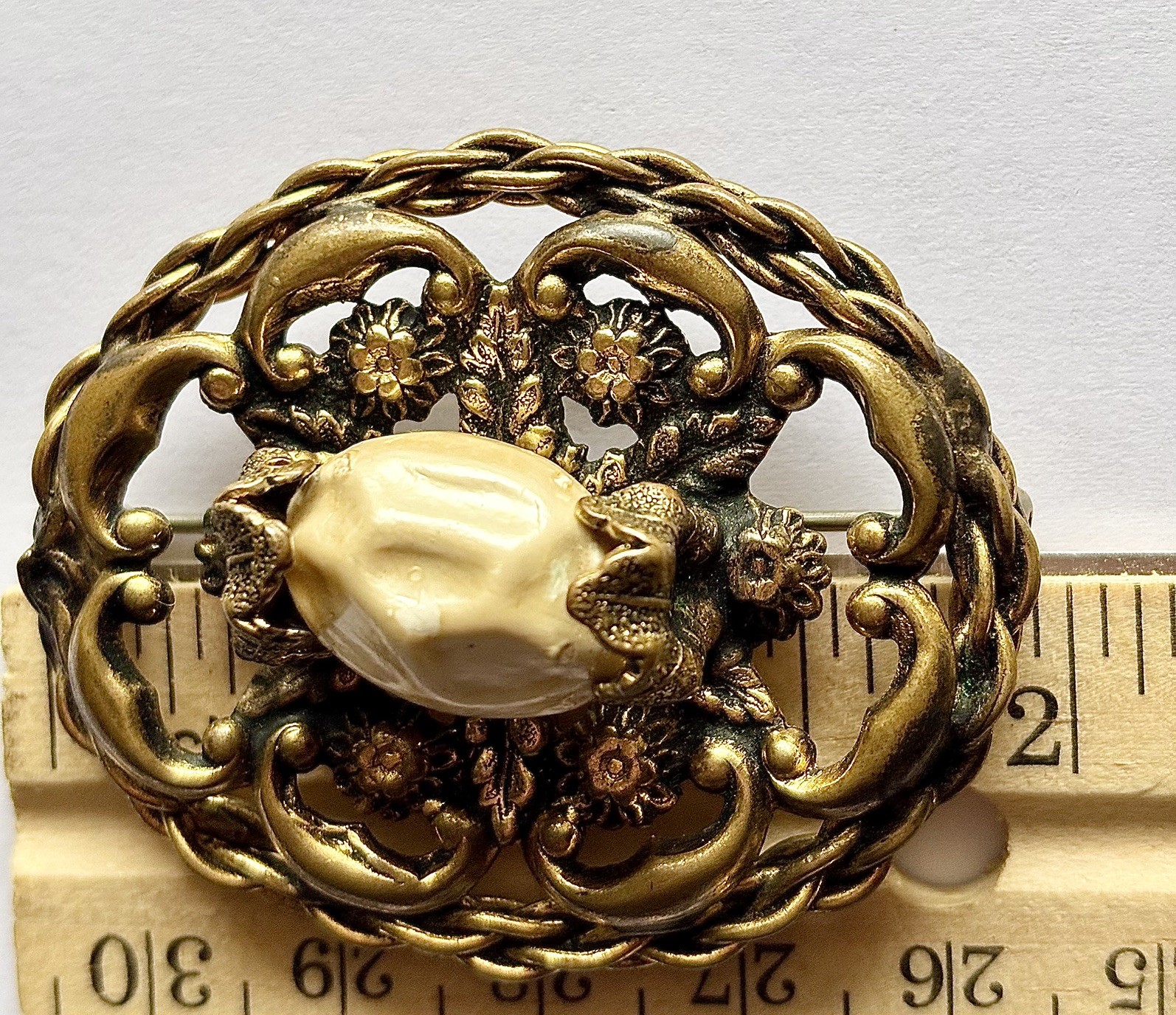 SIGNED Adele Simpson Necklace Brooches Collection 3 Pins 1940s~50s Lot Vintage