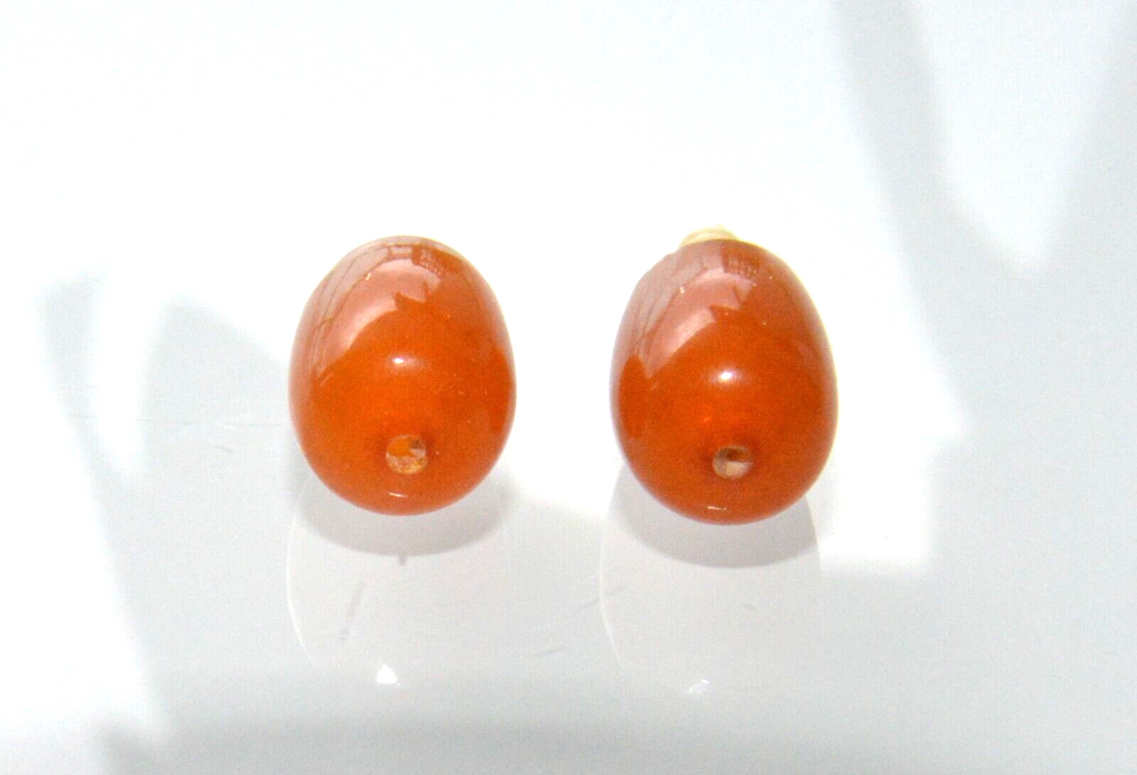 ✅1970 RUSSIAN SOVIET BALTIC AMBER TWIST CLASP NECKLACE 老琥珀 BRASLET PENDANT SCREW