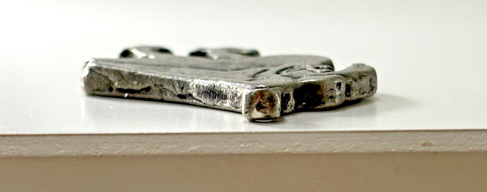Vintage Buckingham Pewter Swan Pendant – Old Gaol Buckinghamshire England 90s