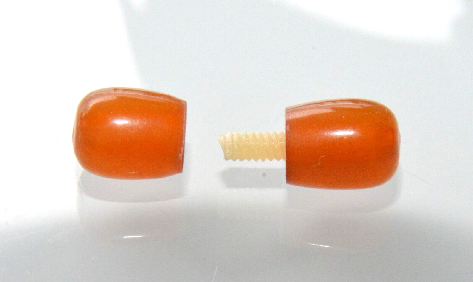 ✅1970 RUSSIAN SOVIET BALTIC AMBER TWIST CLASP NECKLACE 老琥珀 BRASLET PENDANT SCREW