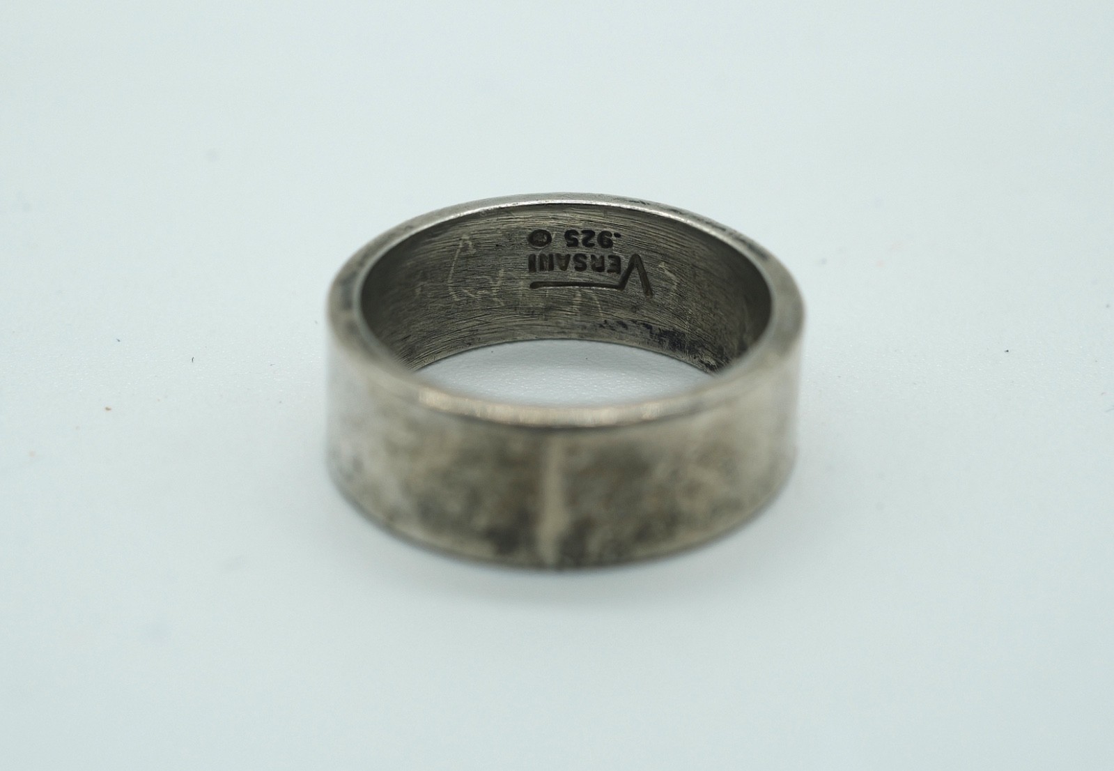 Versani Sterling Silver Vintage 2000’s Band Ring Size 8 8.6g