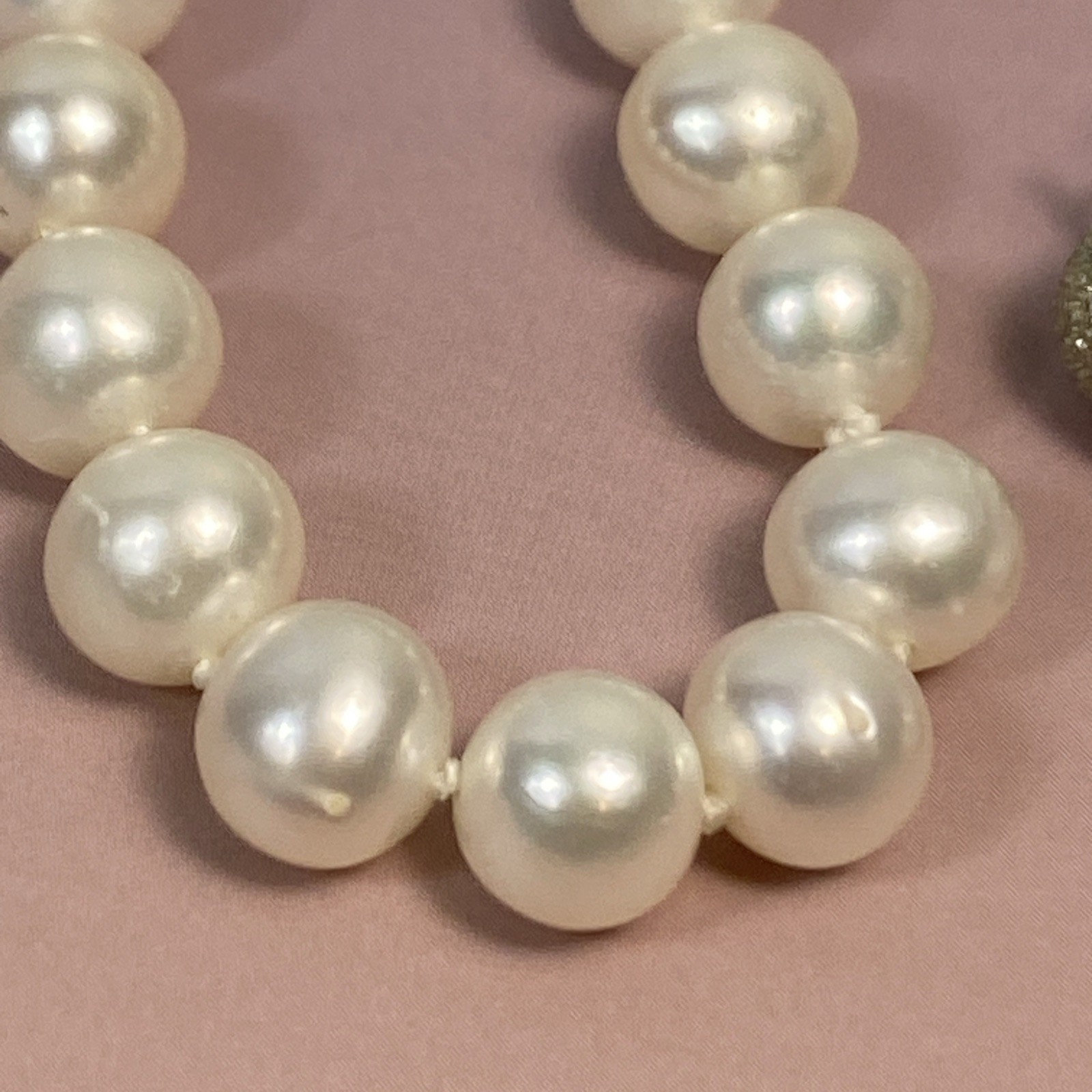 Vintage Cultured 7-8mm Pearl Necklace 45cm L