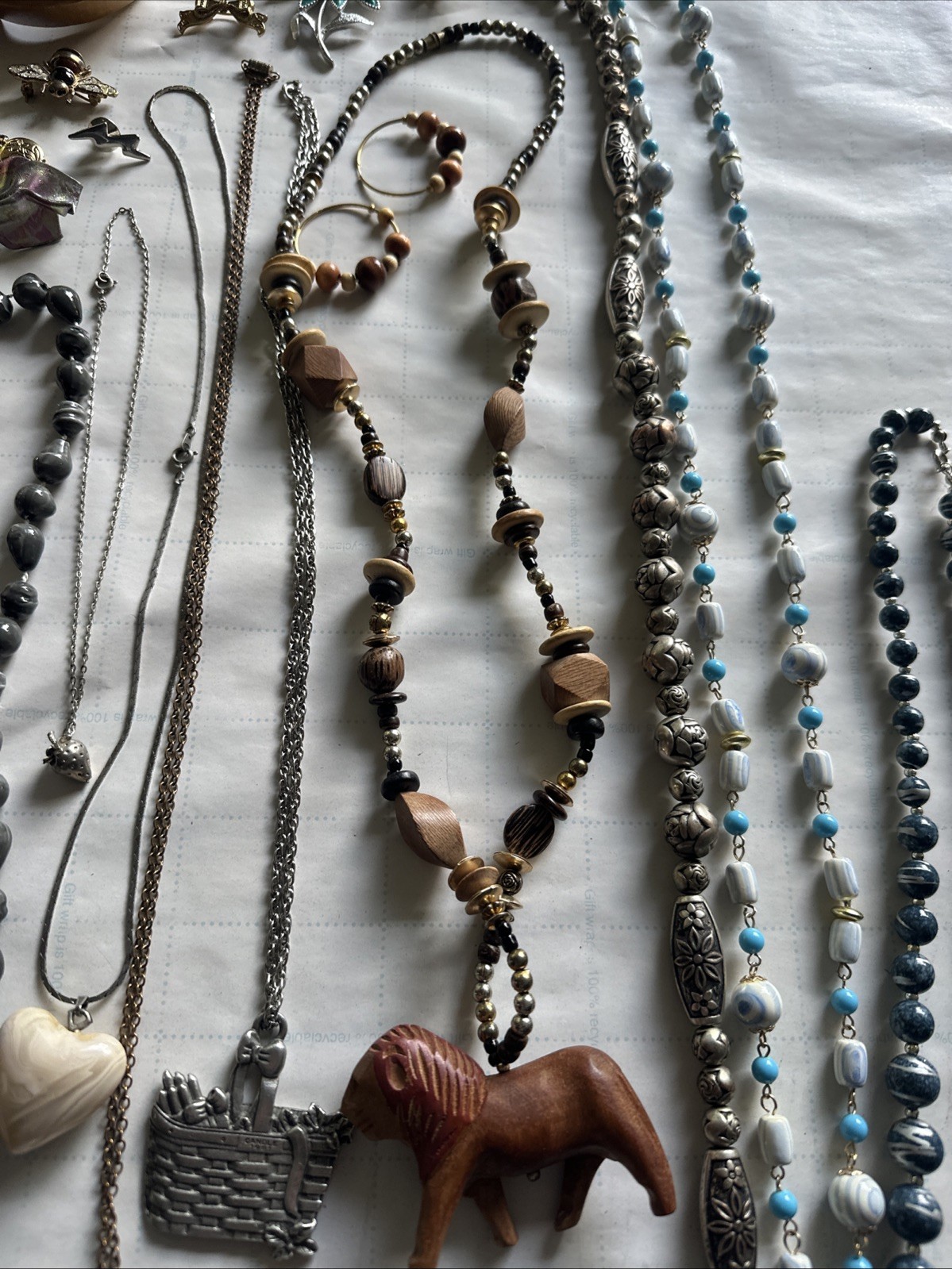Lot Of Vintage Jewelry Mix Signed Unsigned Mix