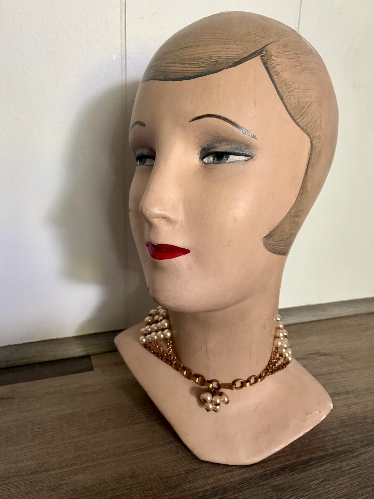 EARLY 1940s MIRIAM HASKELL PEARL NECKLACE Unsigned