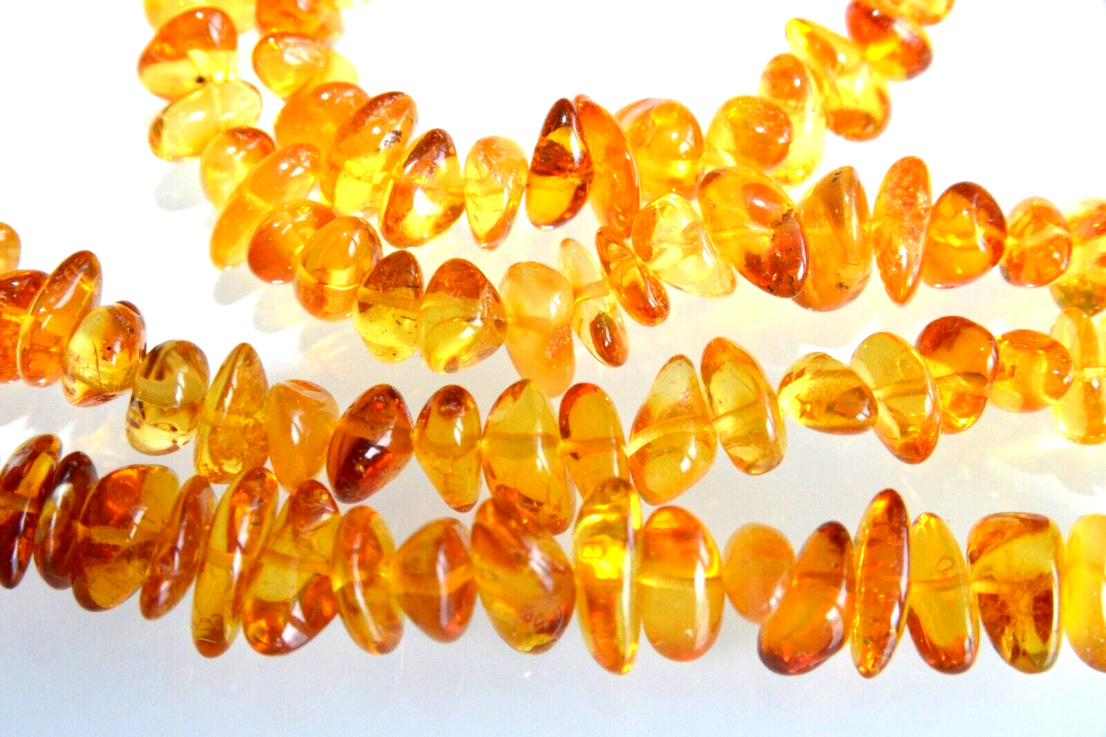 ✅135 cm=54gr RUSSIAN SOVIET BALTIC AMBER BEAD NECKLACE 琥珀 BRACELET STONE PENDANT