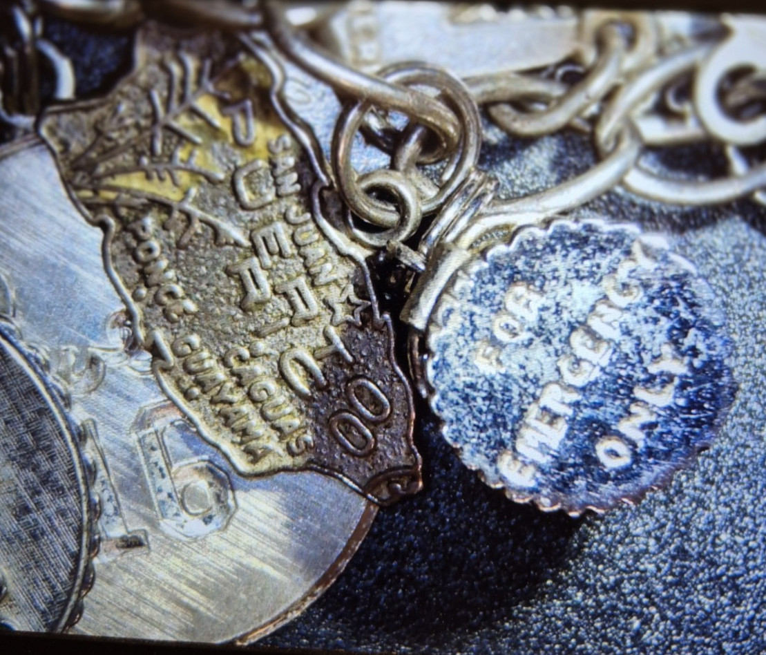 Vintage Sterling Silver LOVE Charm Bracelet w/ 23 RARE Charms 7–Dates 40’s-60’s