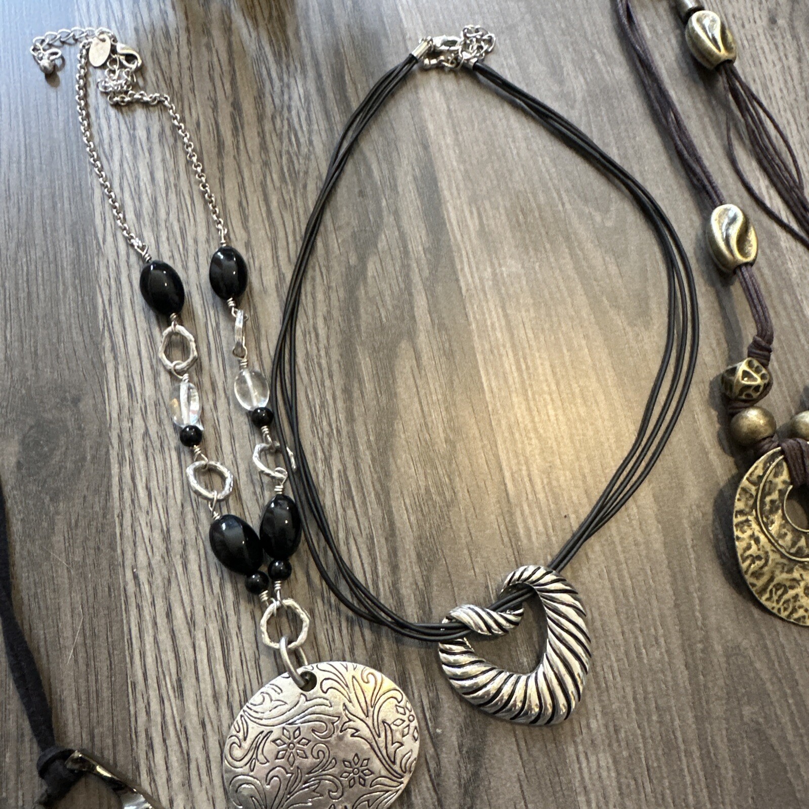 Costume Jewelry Lot – Assorted Necklaces 9 Pc Business Casual Lot!
