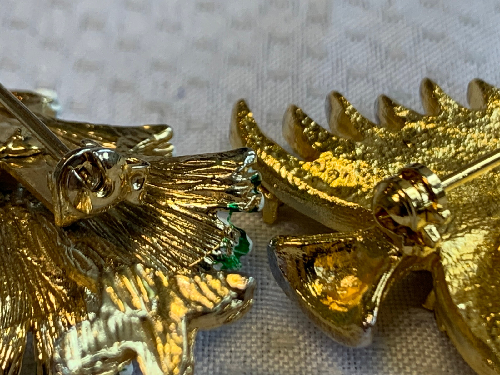Vtg Christmas Brooch Lot Avante Monet Avon Snowman Penguin Trees Rudolph Cherub