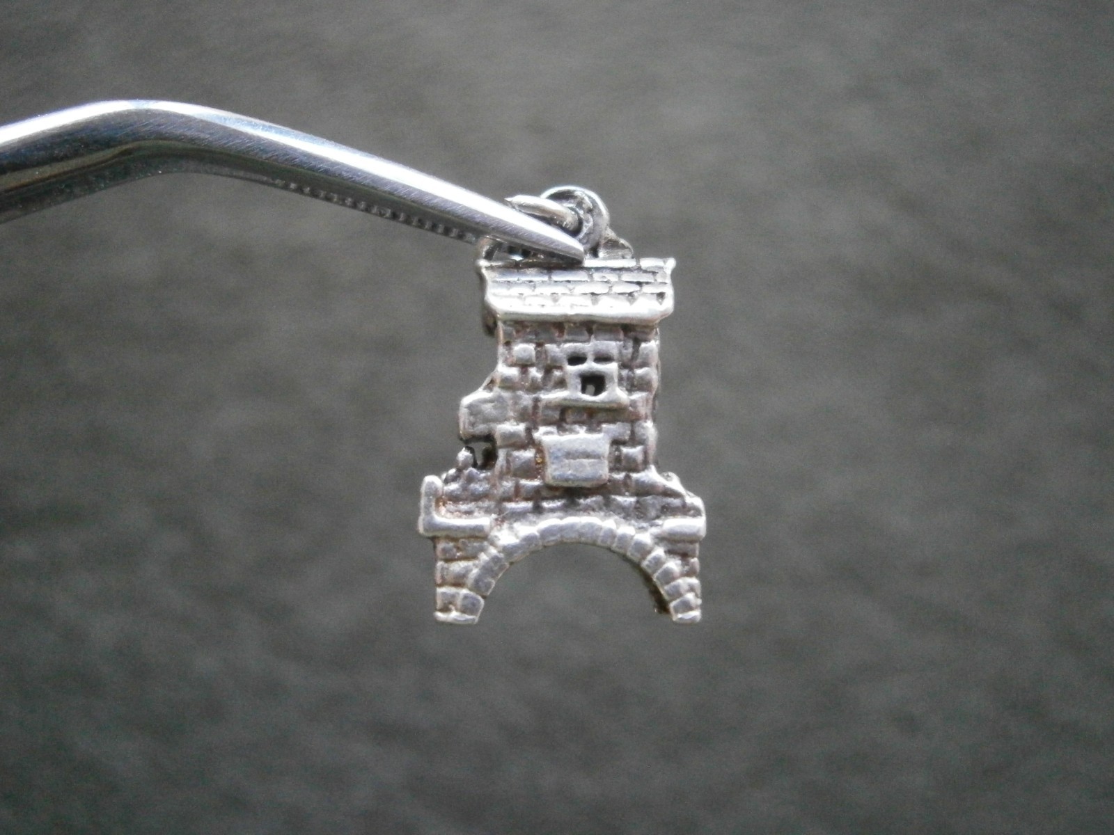 The Bridge House Ambleside UK Vtg Sterling Silver Bracelet Charm Pendant 2.5g