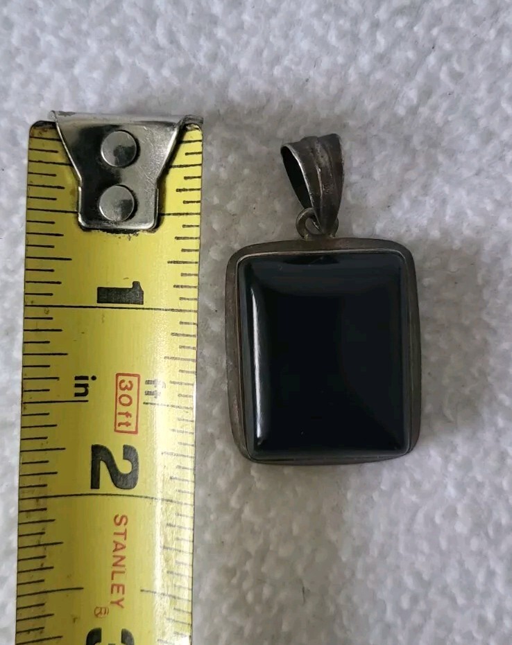 Rare Vtg Stones And Sterling Silver 925 Pendant And Ring 3 Pcs Set