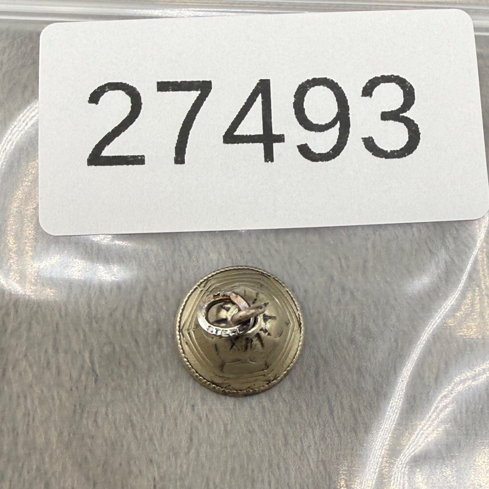Vintage Sterling Silver Bell Charm Guardian