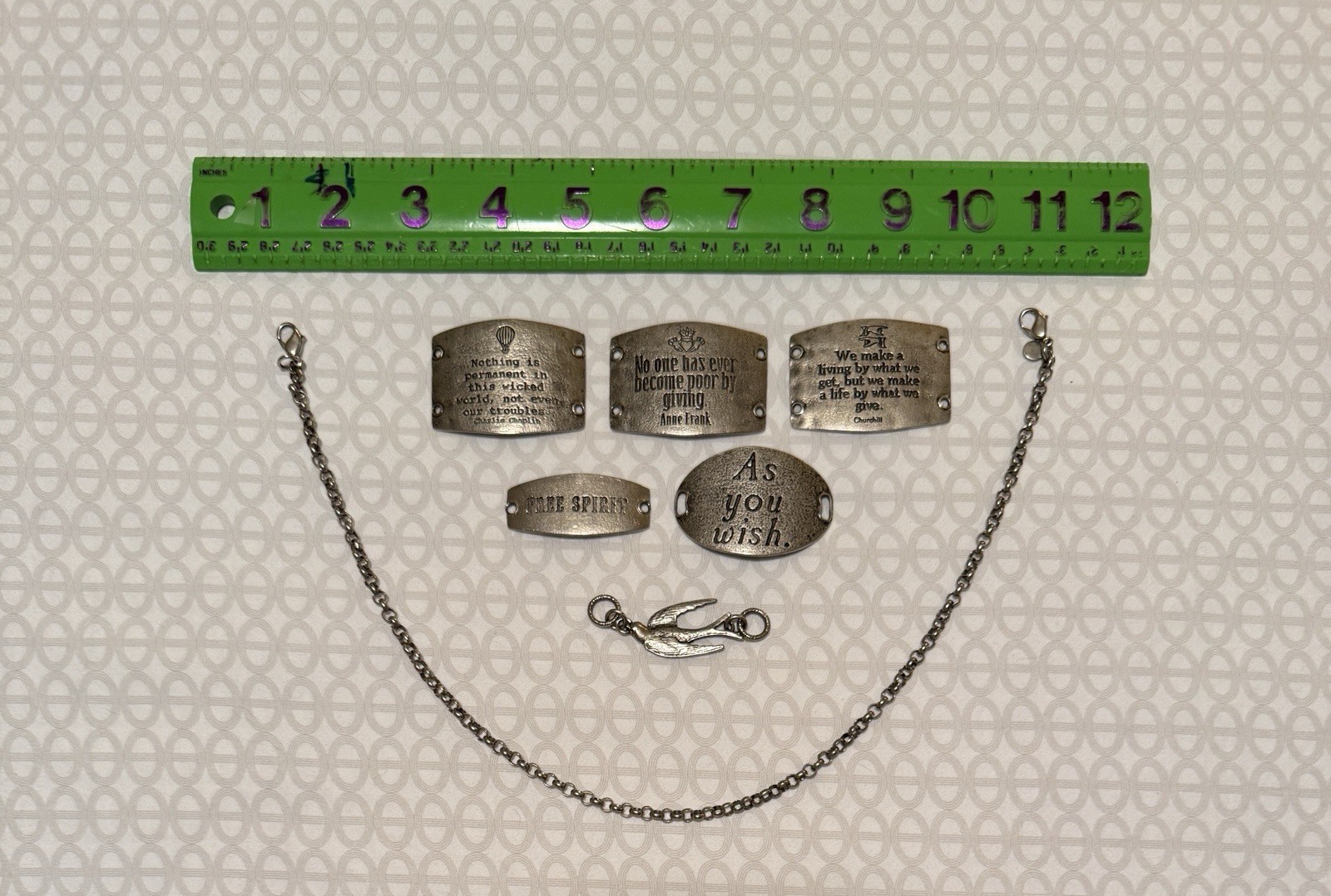Lenny & Eva 17 Piece Jewelry Lot Silver & Brass