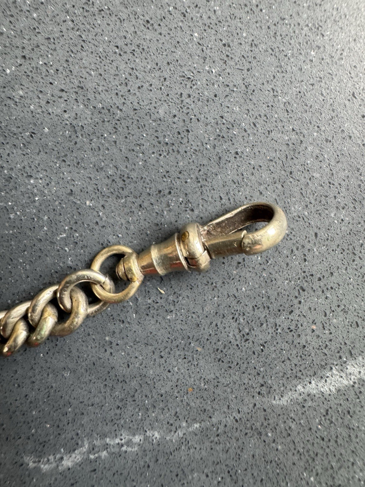Vintage 4 charm silver bracelet