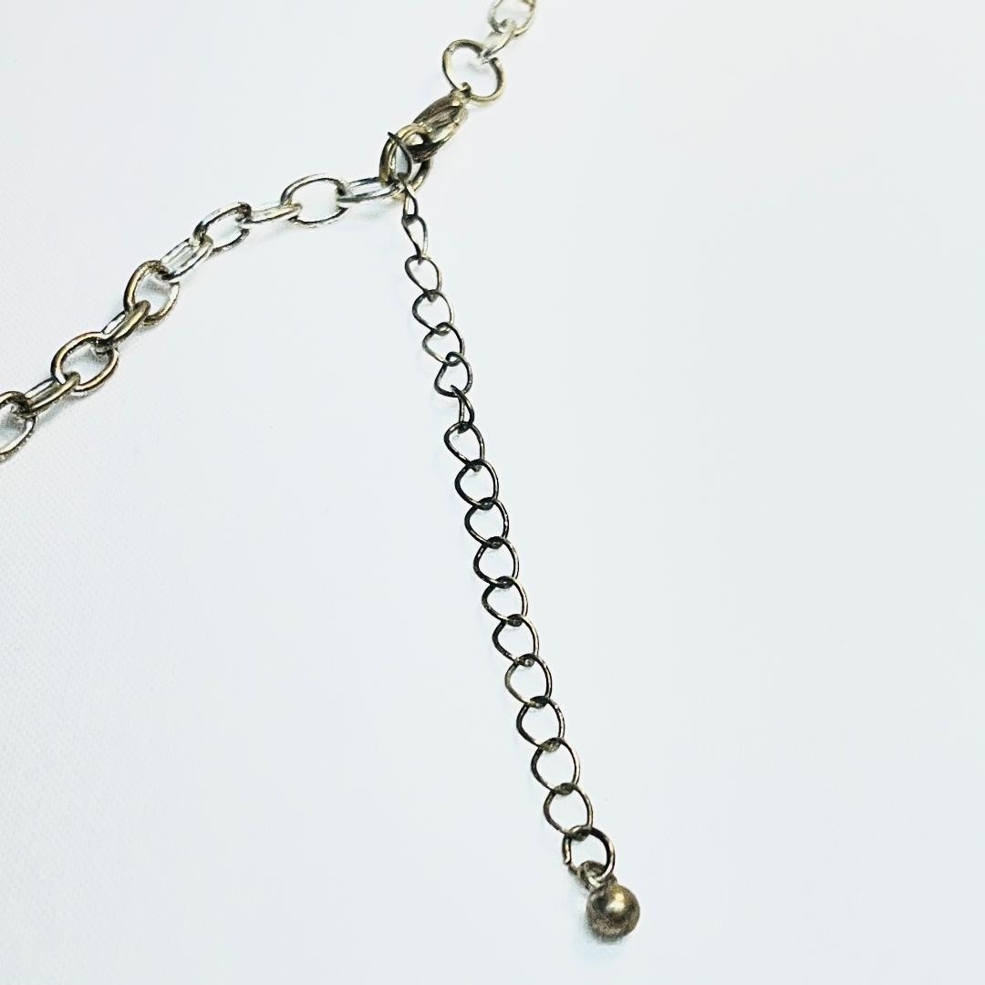 NEW Carole Silver-Toned Fish Hook Hoop Earrings Necklace Blue Beads Size Descrip