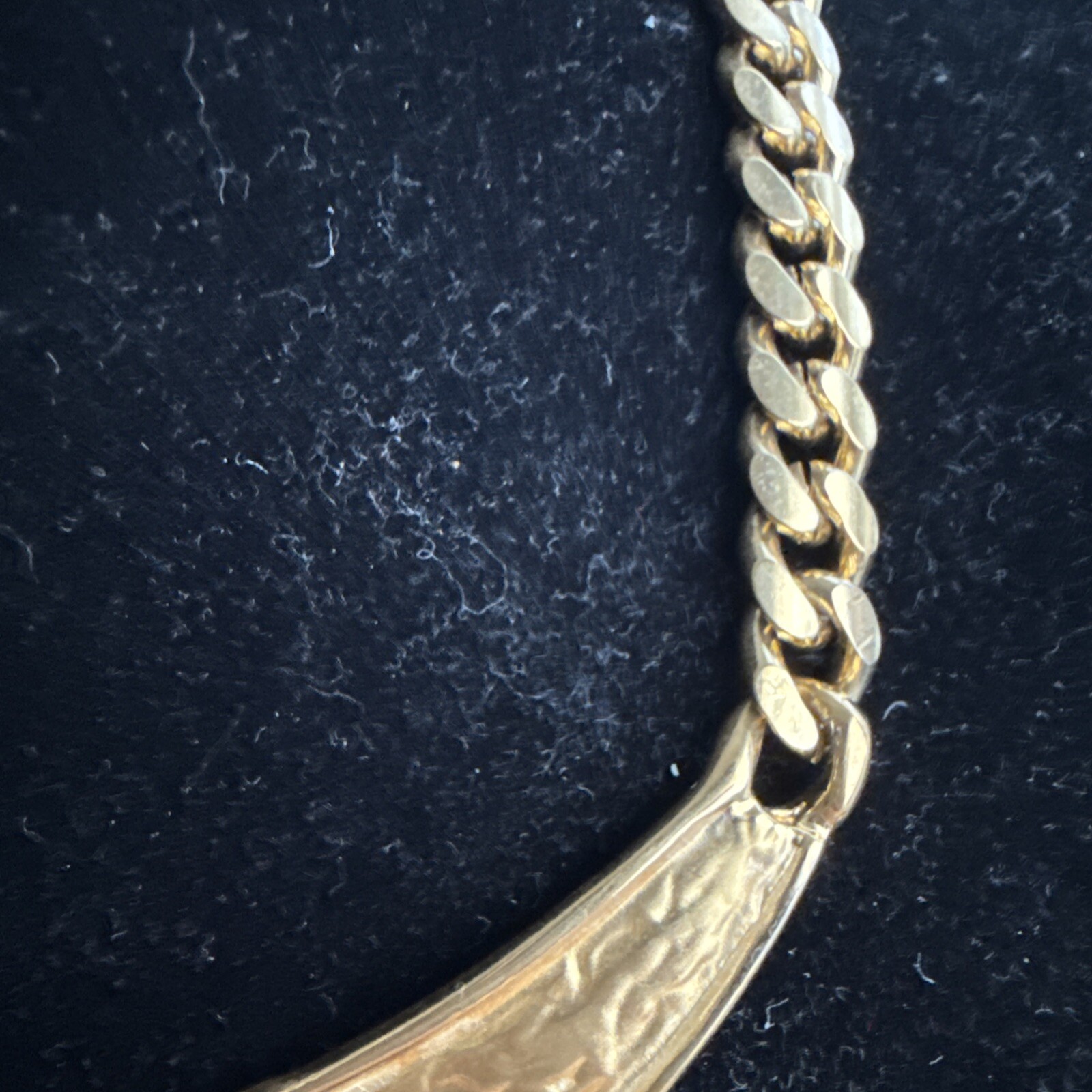 Gold Tone Chevron Multi Colors Stones Necklace