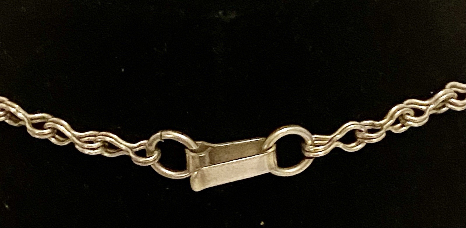 MEX925 TC-137 Sterling Silver Flower Necklace 65g Approximately 20” L