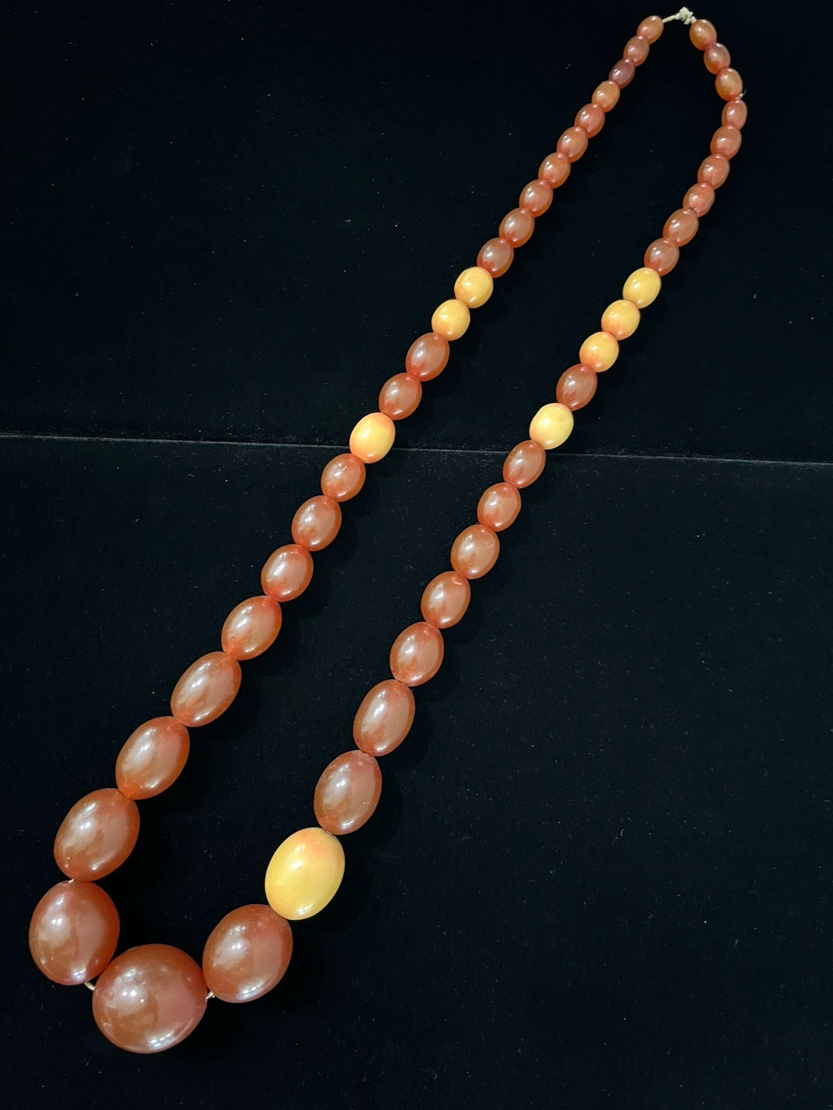 Vintage Estate 1970s Beaded Statement Necklace