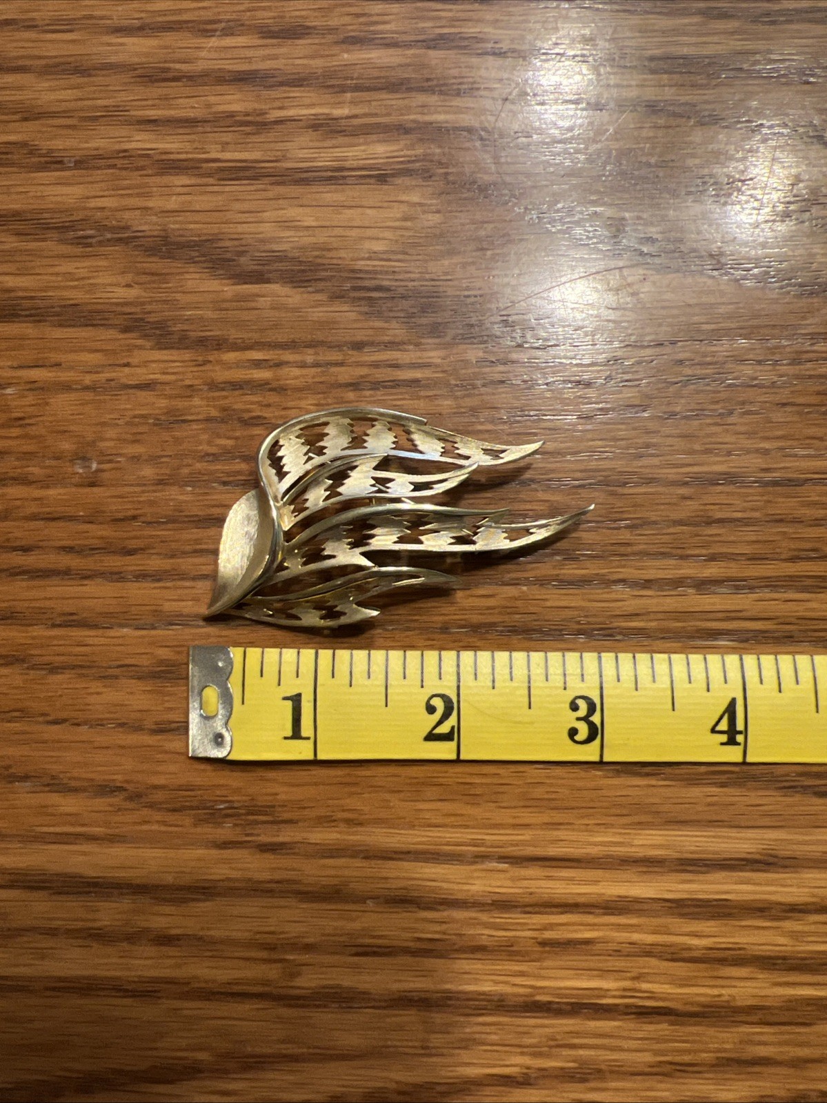 Vintage Crown Trifari Brooch Pins Gold Tone Silver Tone