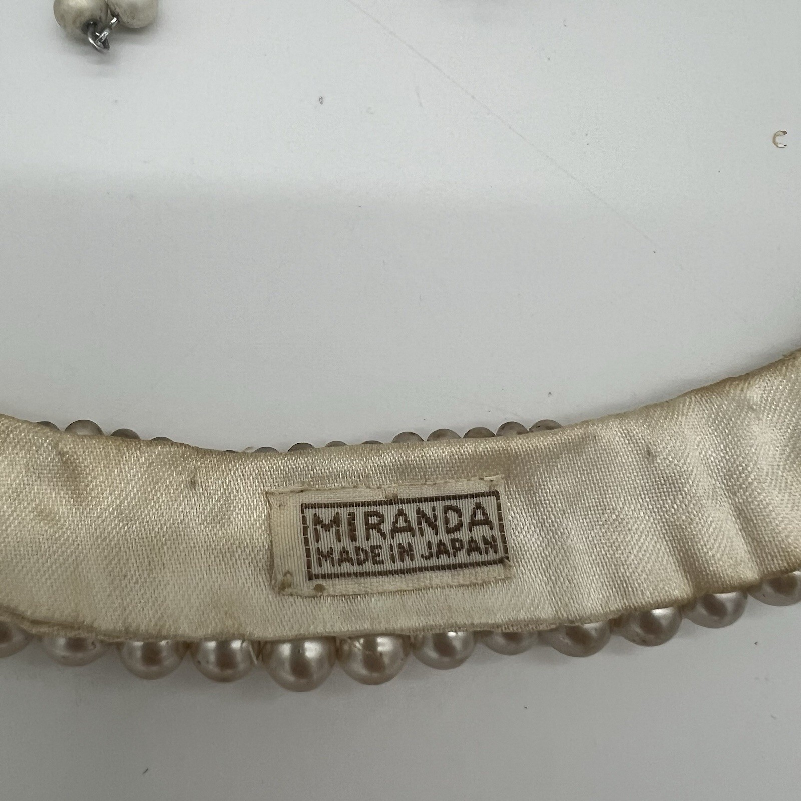 Vintage Pearl Collar Necklace + Repair Kit – Miranda Japan, Clasps, Bead Silk