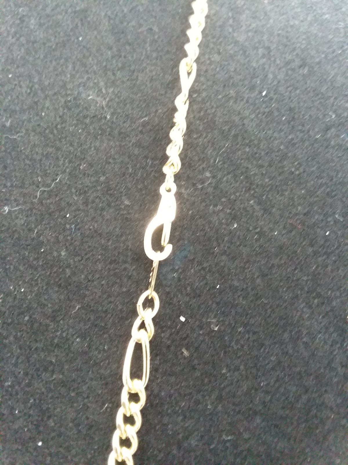 14k Gold Plate 20” Vintage Necklace Brilliant Color fancy chain
