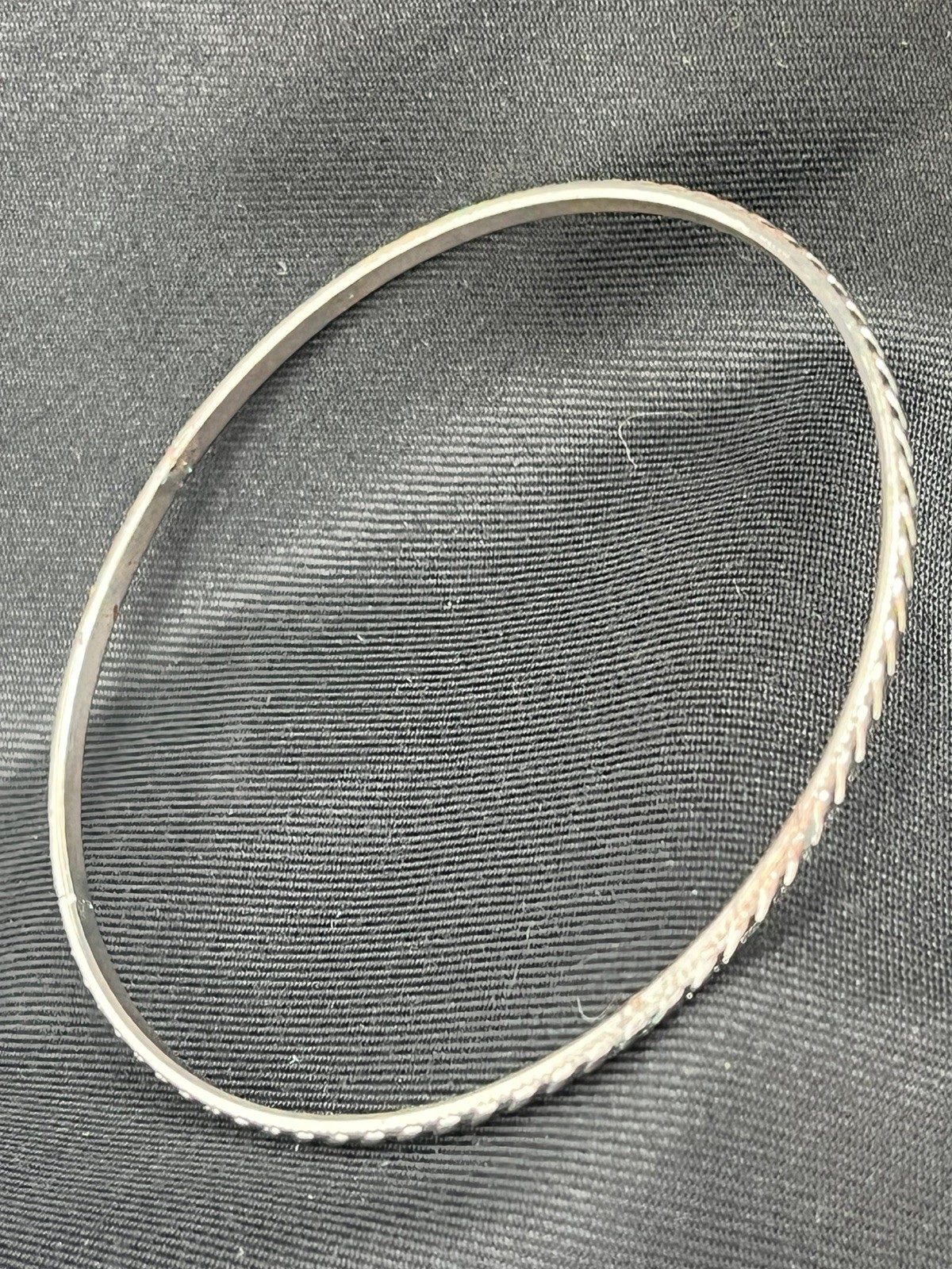 Vintage Gold, Copper, & Silver Tone Bangle Bracelets Set of 4, 1-Branded Monet