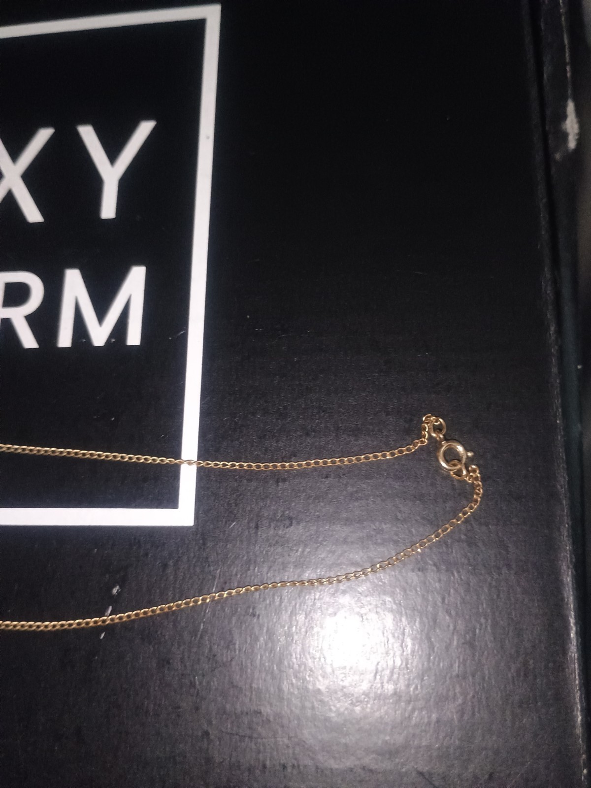 12k Gold Filled 18 Inch Chain Necklace Vintage