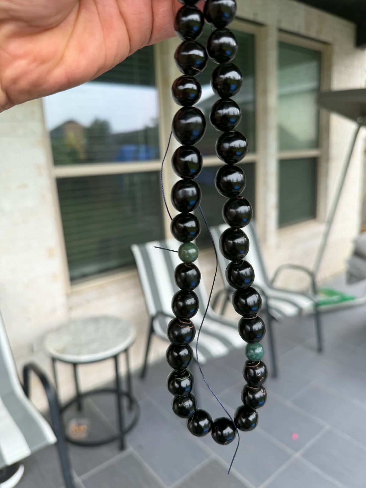 black coral necklace vintage