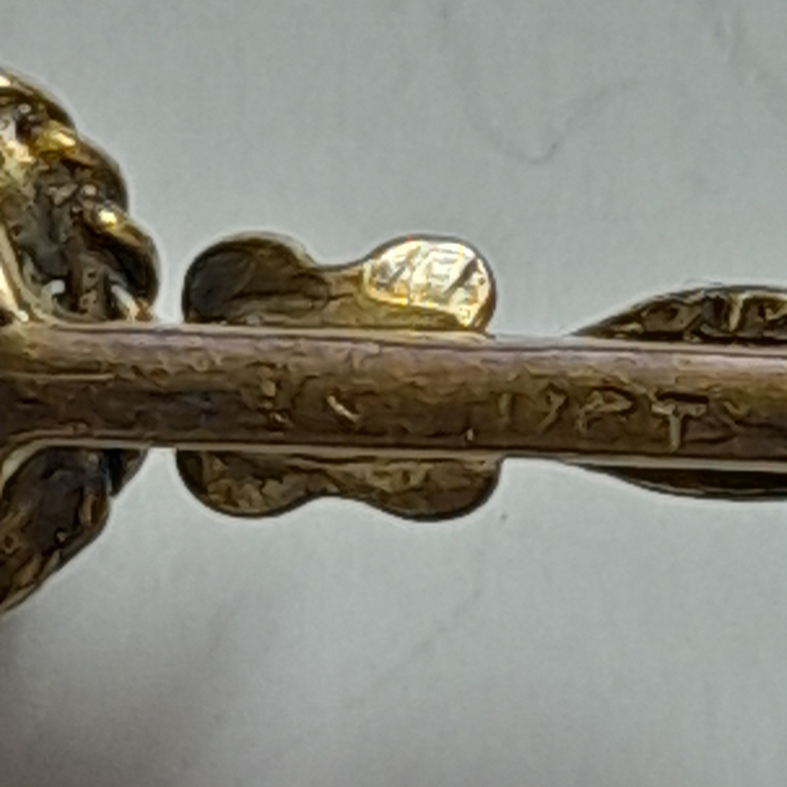 Antique 9ct Gold Black Opal Bar Brooch – Rare Red Fire – Victorian/Edwardian 4.7