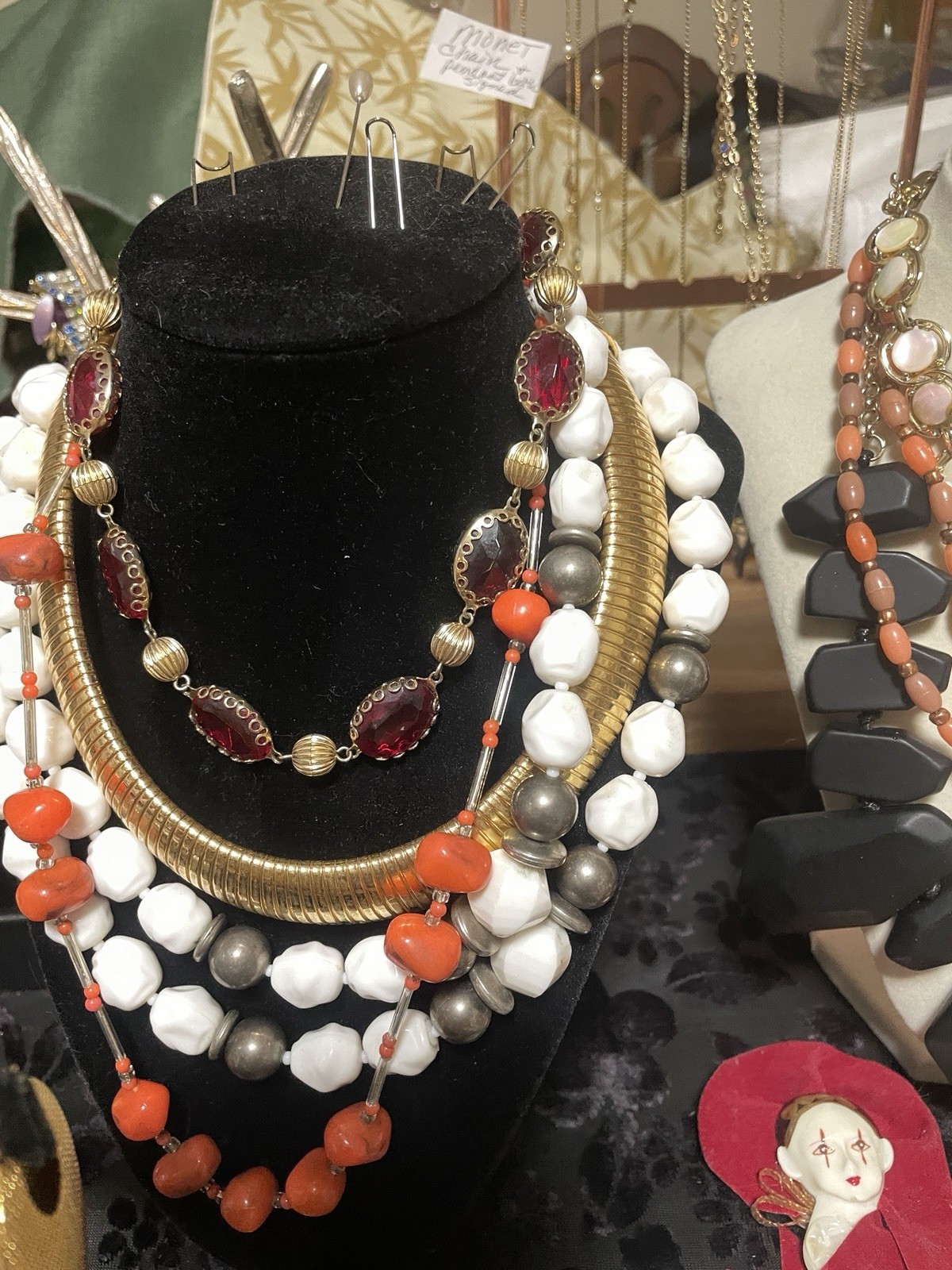 VINTAGE to MCM to MODERN ASSORTED GROUP LOT SOME SIGNED -JEWELRY!! MUST SEE!