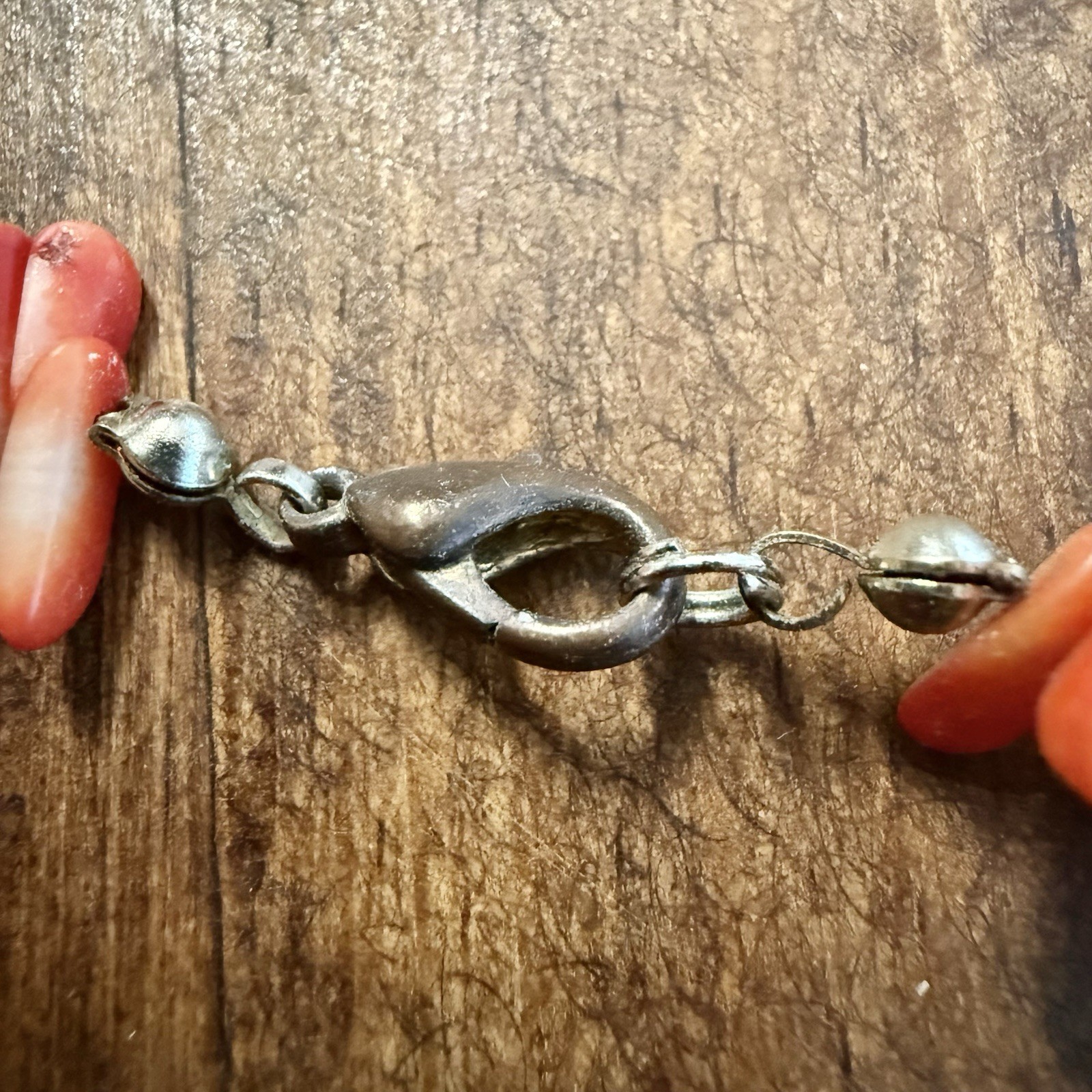 Vintage Red Bamboo Coral Necklace – 22.25”