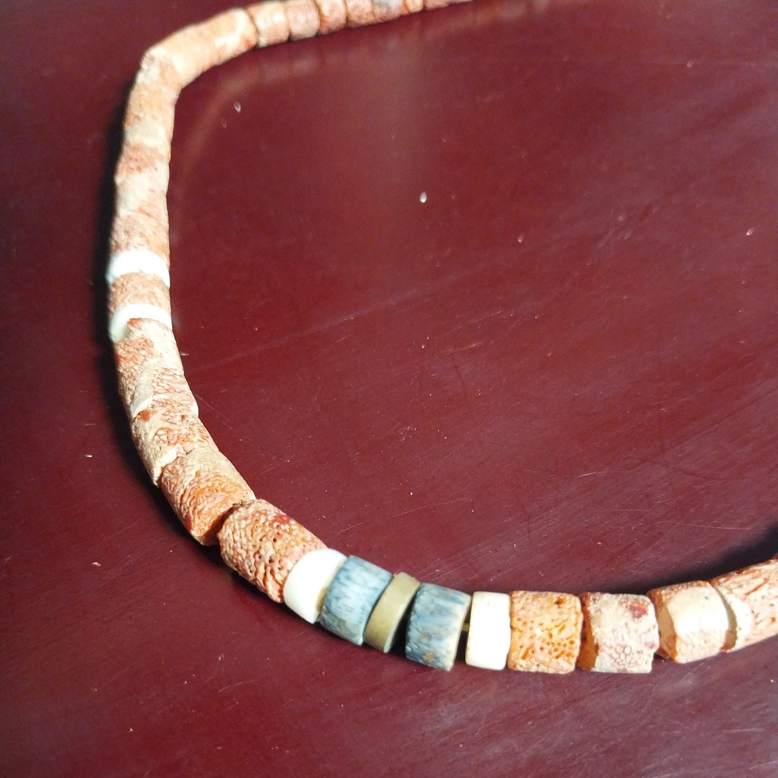 Vintage Red Coral Necklace