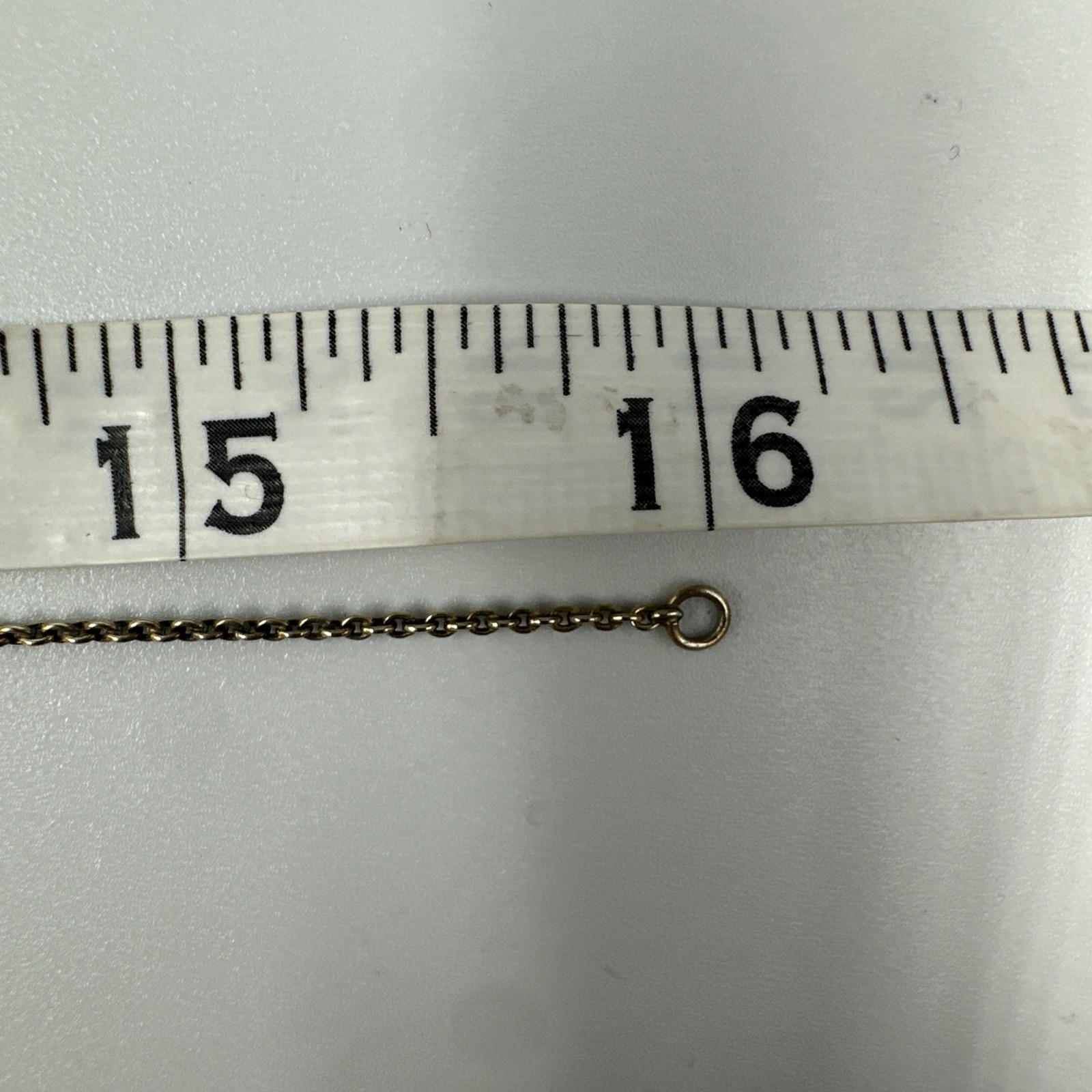 Vtg Albert Scharning Necklace Sterling Silver White Black Enamel MCM Norway 16″