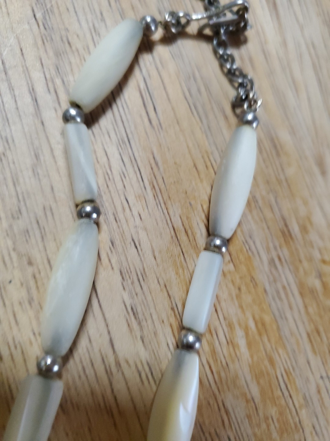 Vtg Napier Strand Oval Bead Chocker Necklace HTF 17.5 In R1