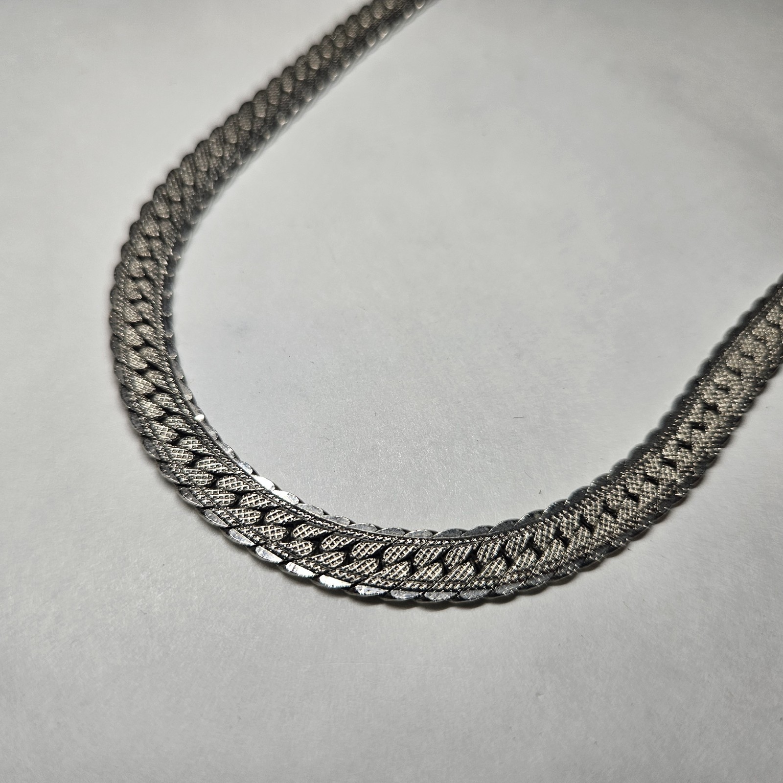Vintage Antique Womens 14 Kgp Necklace Chain With Latch Hook And Loop