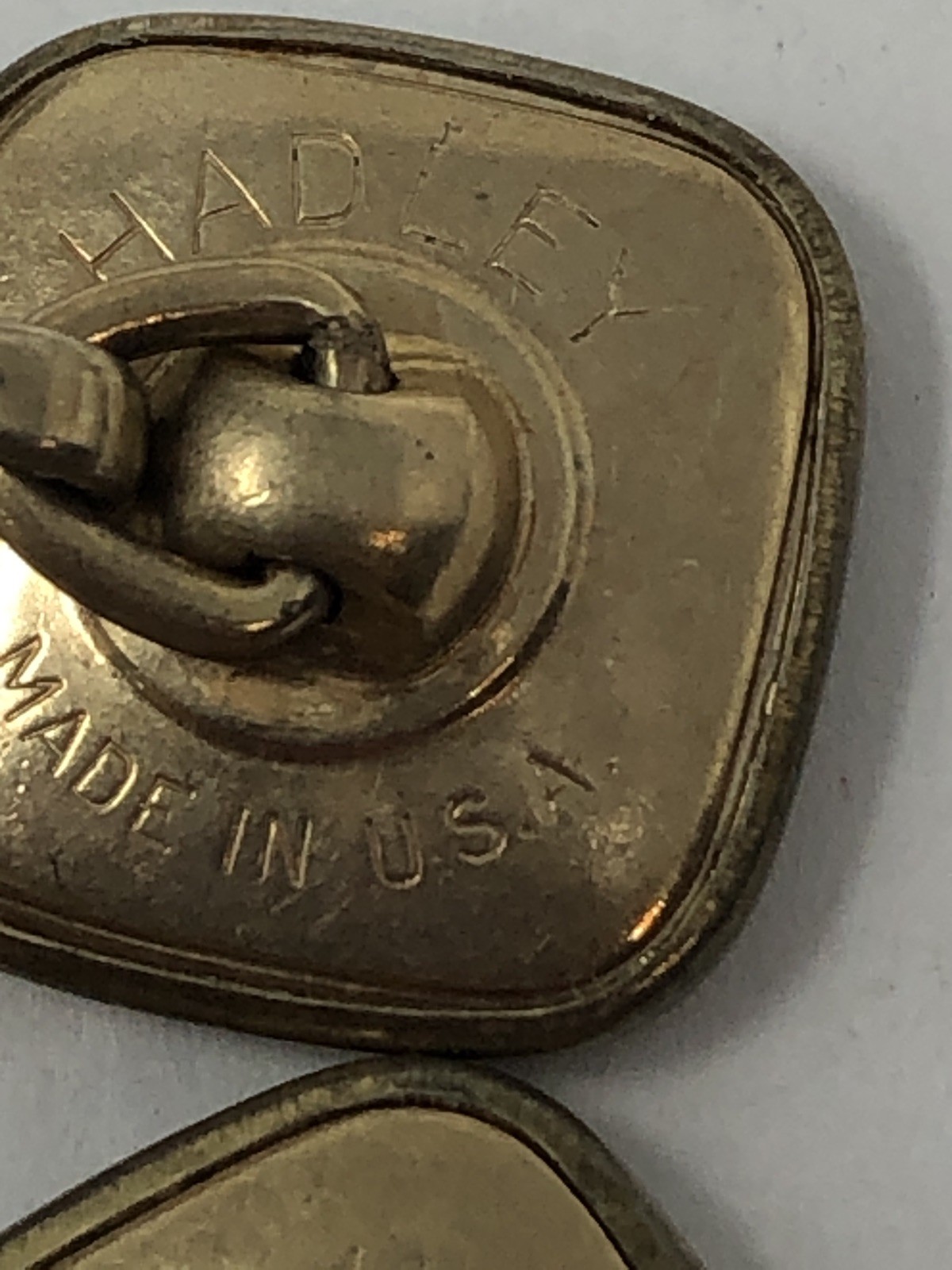 Hadley Abalone Cufflinks Square .5 inch – Vintage