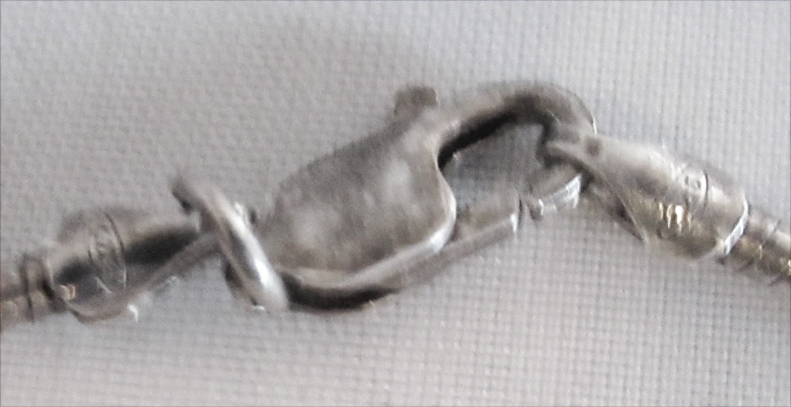 VINTAGE STERLING DENMARK N E FROM DENMARK NECKLACE PENDANT, 1 3/8 INCHES, 22 GRM