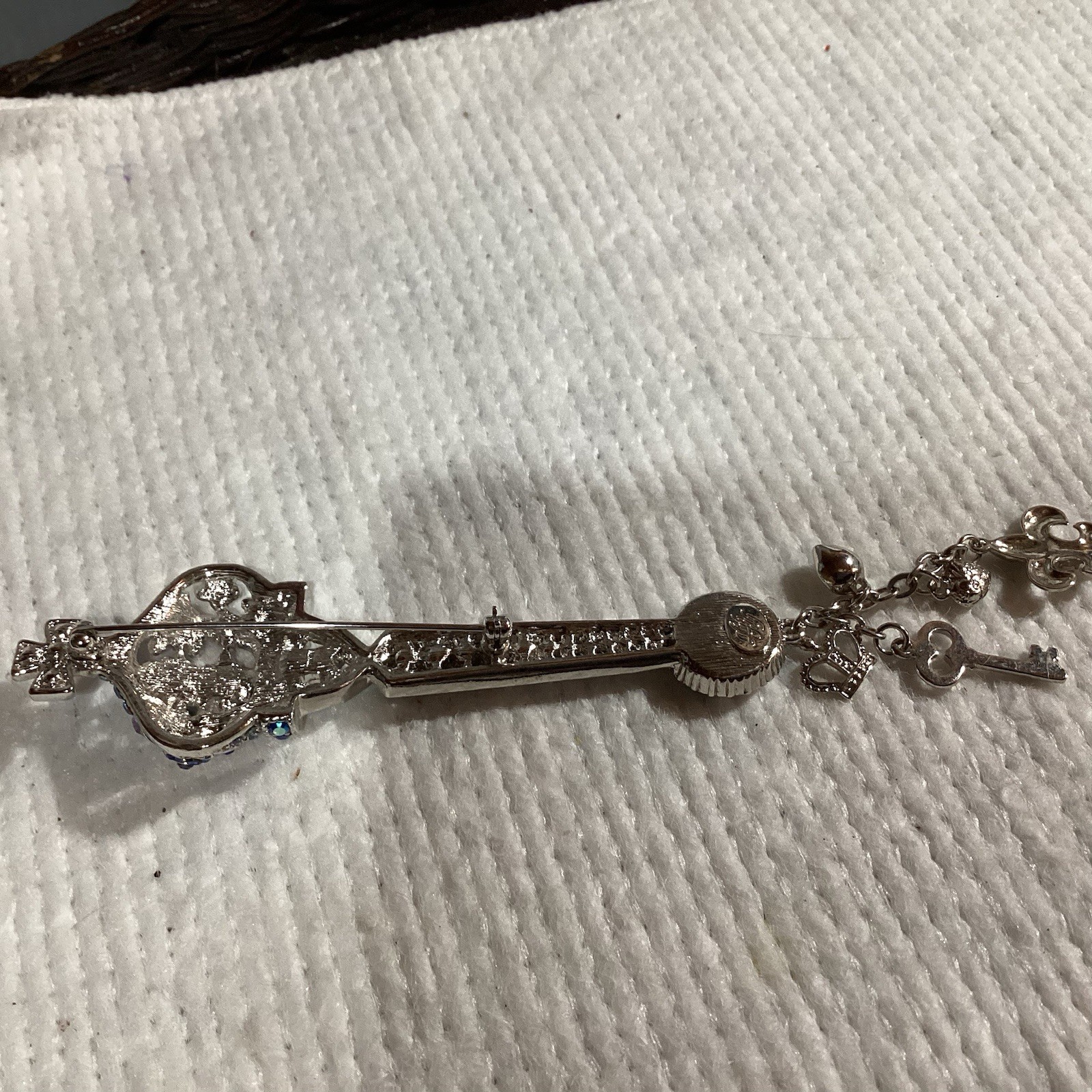 Retired Signed Kirk’s Folly Dream Angel Scrpter Fairy Godmother Wand Brooch NWOT