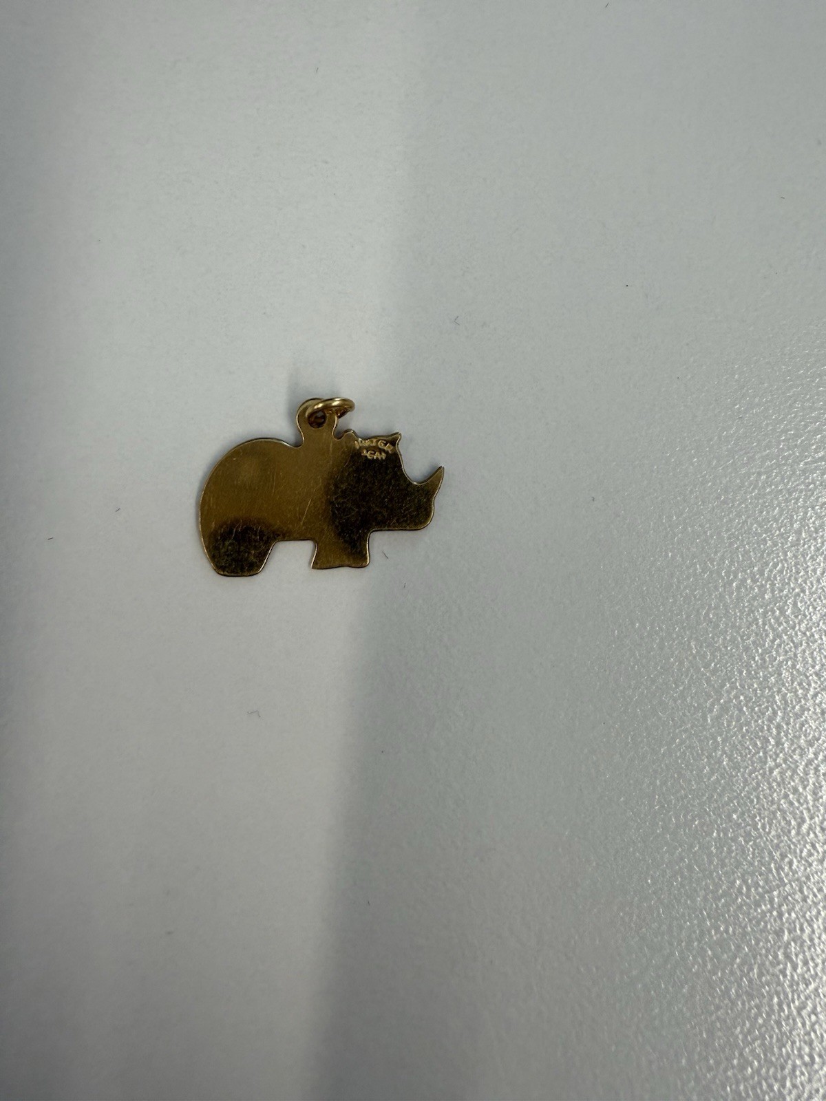 GOLD FILLED ROUND LOCKETS VINTAGE PLAIN Rhino