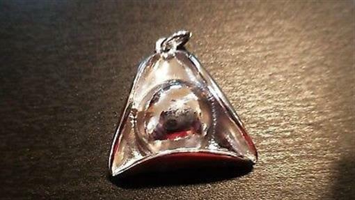 VINTAGE STERLING SILVER CHARM CW COLONIAL WILLIAMSBURG REVERE TRI CORNER HAT #55