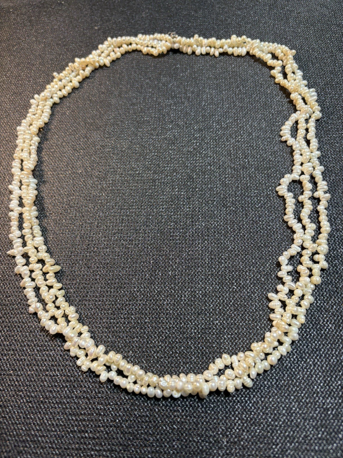 Vintage Women’s Estate Jewelry Multiple Strand Pearl Necklace