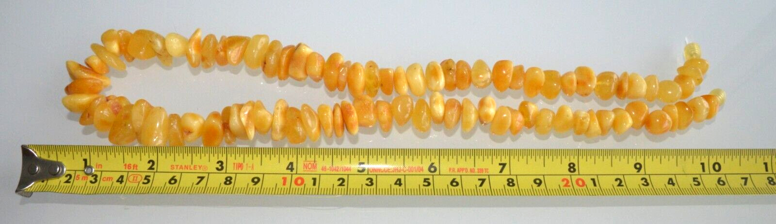 44gr RUSSIAN SOVIET BALTIC AMBER BEAD NECKLACE 琥珀 BRACELET STONE PENDANT EARRING