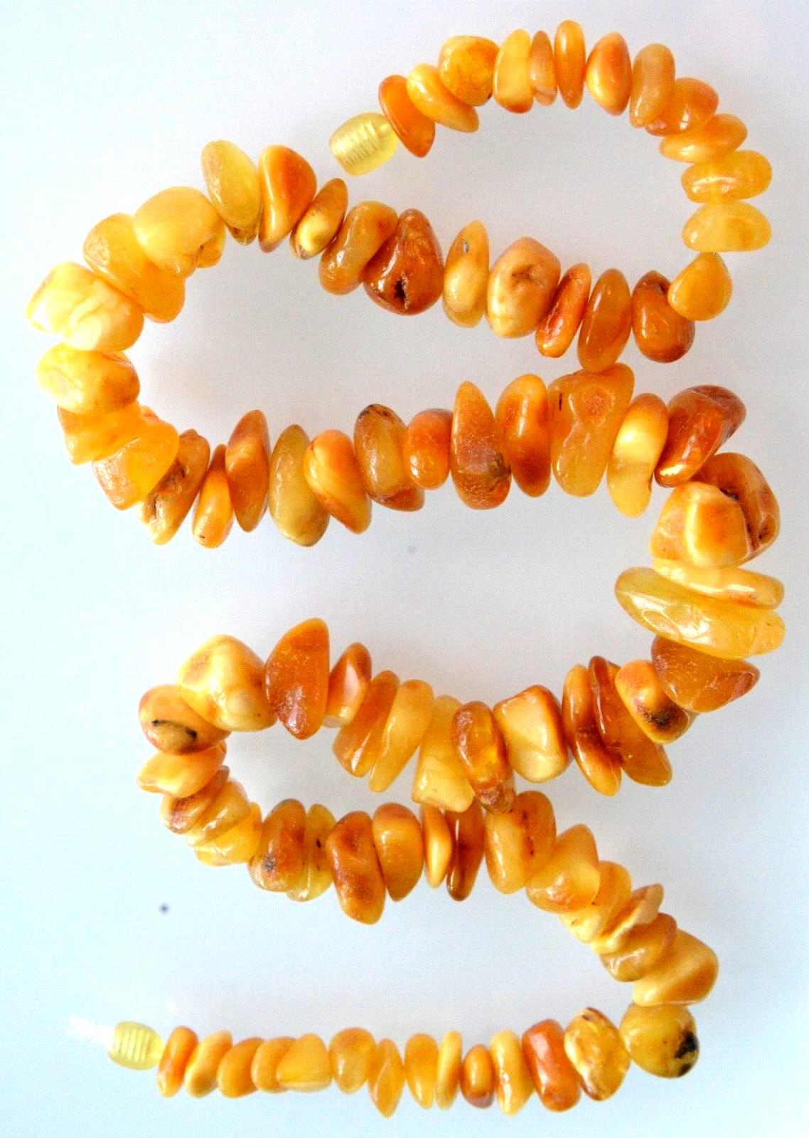 ✅52cm = 54gr RUSSIAN SOVIET BALTIC AMBER BEAD NECKLACE 琥珀 BRACELET STONE PENDANT