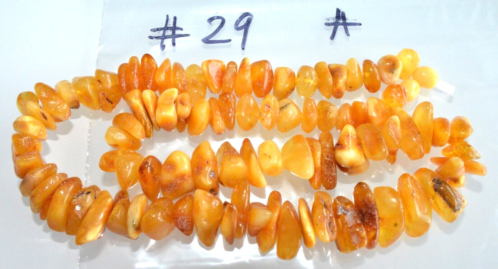 45gr RUSSIAN SOVIET BALTIC AMBER BEAD NECKLACE 琥珀 BRACELET STONE PENDANT EARRING