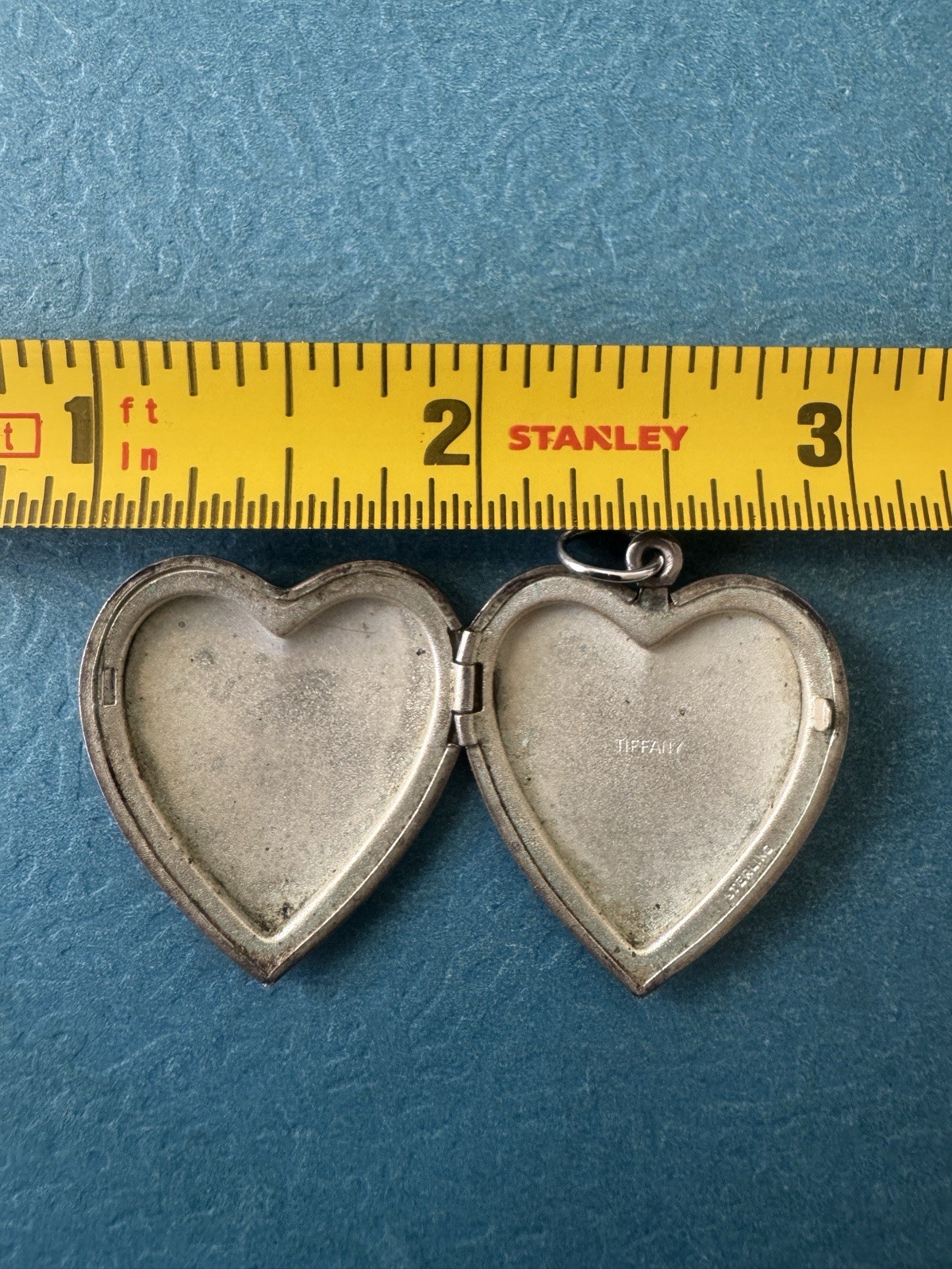 Antique Tiffany & Co.Sterling Silver Locket Heart Pendant Circa 1910 – 1920 RARE