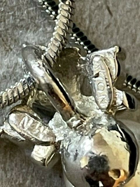Avon Pearl and CZ Pendant on a 16″ Snake Chain Necklace with 3″ extender