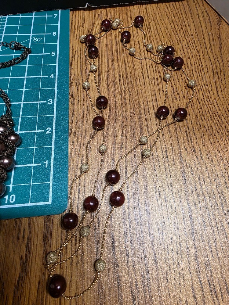 Lot of 3 Vintage To Now Necklaces Coldwater Creek ? (439)
