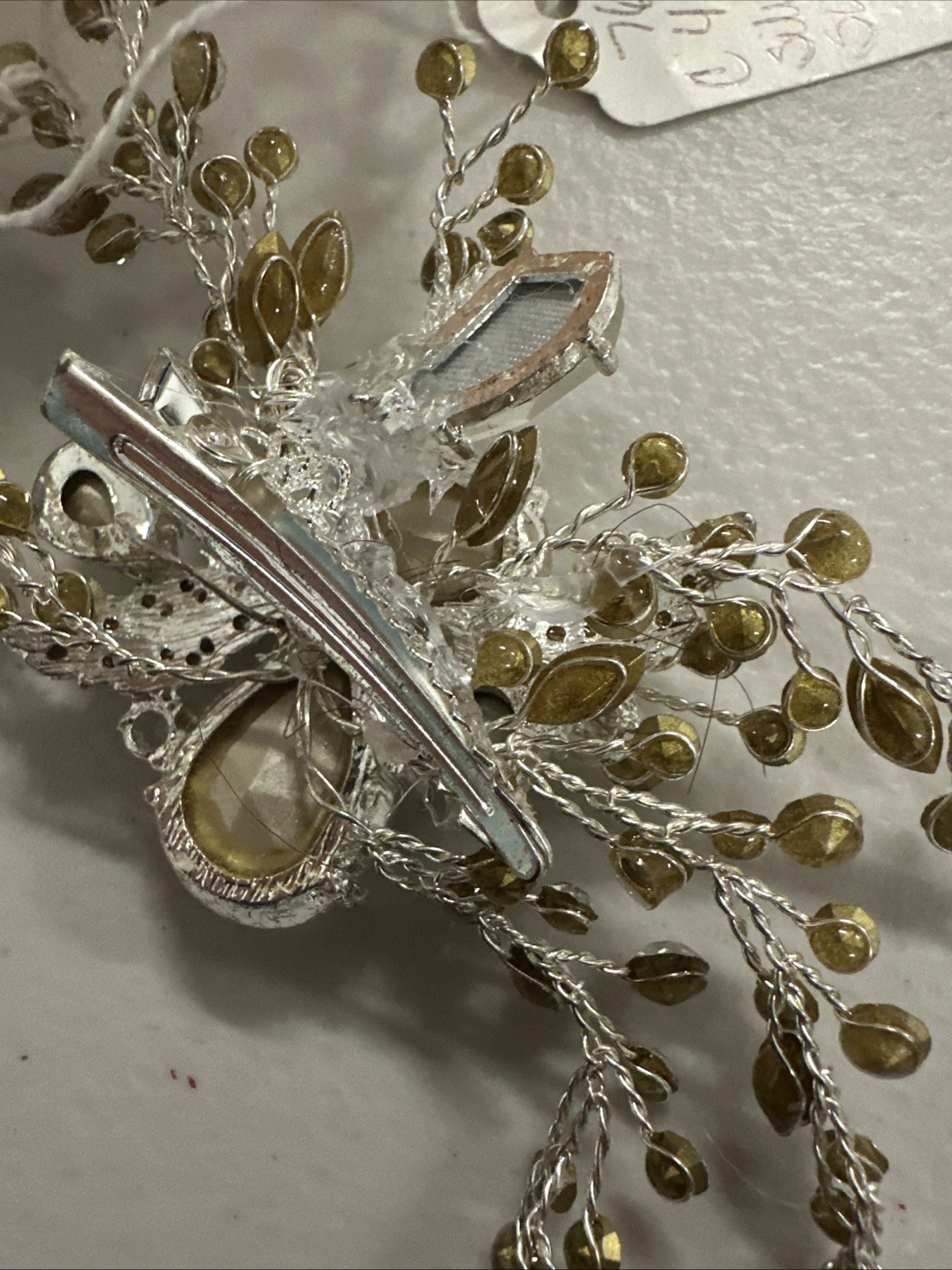Auction Lot #2 : Rhinestone Headbands and Brooch +