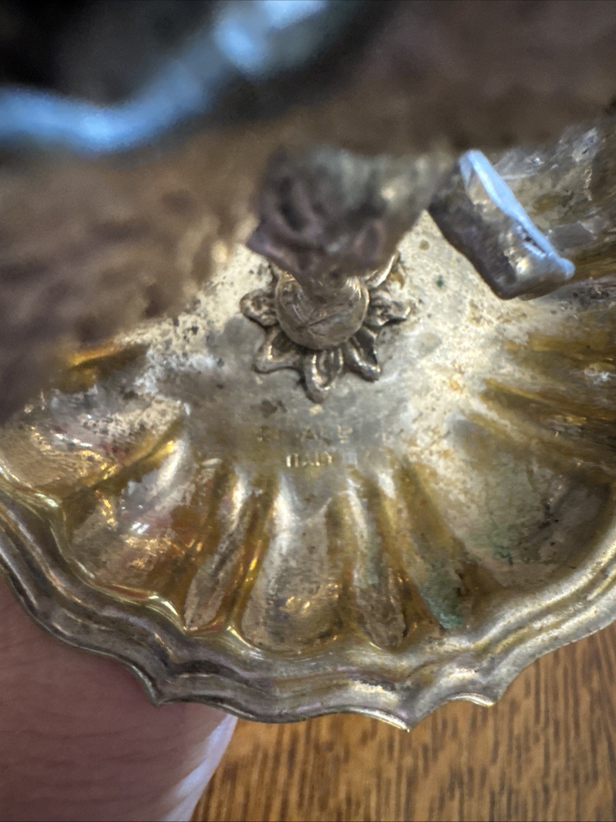 CENDRIER jewelry and or salt cinder Italia 1930 ( set of Eight )