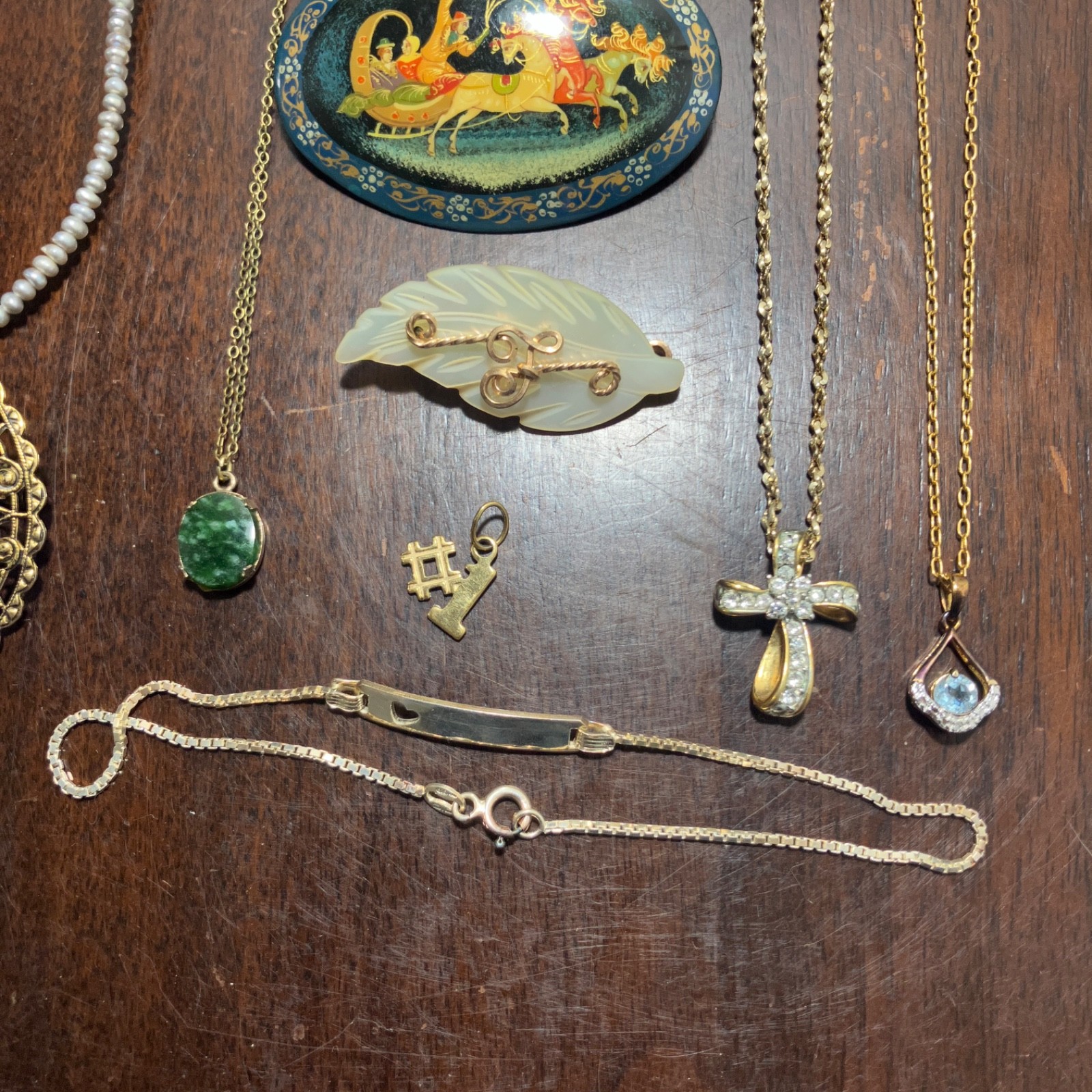 Vintage / Modern Jewelry Lot Signed Original by Robert Gold-filled Sterling 925