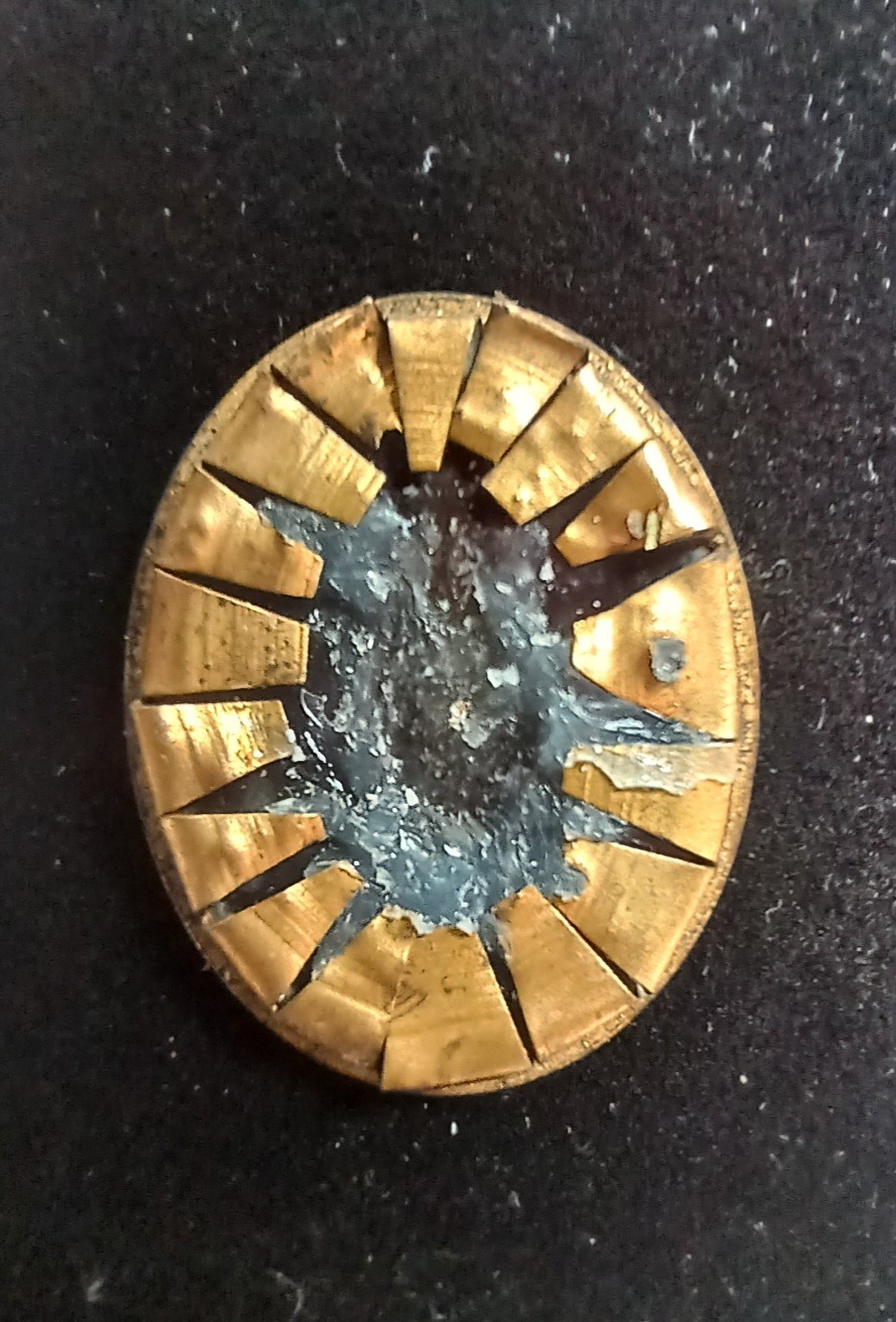 Early Original Amazing Enamel Art Portrait Medallion Brooch Pendant